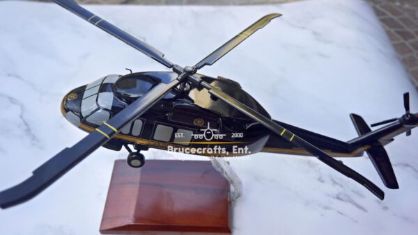 Sikorsky UH-60 Black Hawk Aircraft with detailed craftsmanship.